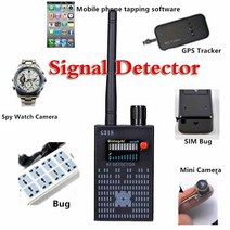 녹음차단기 업데이트 1mhz 8000mhz 무선 신호 감지기 전파 와이파이 버그 감지기 카메라 전체 범위 rf 감지기 g318 191, 없음