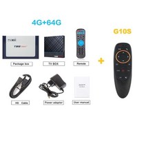 Tv 박스 안드로이드 9.0 T95 맥스 플러스 Amlogic S905x3 2.4G 5G 듀얼 와이파이 밴드 4G 32G 64G 8K BT4.0 셋톱박스 미디어 플레이어 PK X9, 미국 플러그_4G 64G with G10s