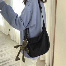 셀러허브(잡화) [라일리] Rly 남자 보세 출장 보조 가방 여성 크로스백 학생 스타일