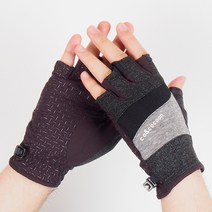 코앤코쿤 스포츠 S.S시즌 반장갑 자전거 싸이클 조깅 운전, 다크브라운