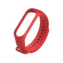 버티컬마우스 블루투스 무선 마우스Xiaomi Mi 7 6 5 4 3 팔찌 실리콘 손목 스트랩 MiBand band5 Smartwatch, 06 Original Red 22, 02 For Mi Band 5  6