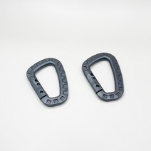 작업용 등산 캠핑 카라비너 블랙