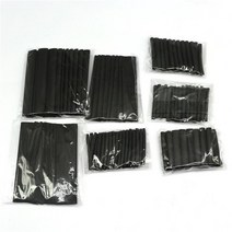 8크기 멀티 컬러/블랙 127 컬러 328/530 Pcs 다양한 폴리올레핀 열수축 튜브 케이블 케이스 와이어 외장 DI, 01 127