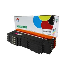삼성 CLT-P510C 재생 토너 4색 세트 SL-C513W SL-C563W C563FW C510W, CLT-P510C 4색, 1개