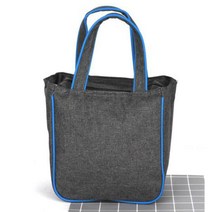 블루 피크닉 쿨러백 보온보냉백 이쁜아이스박스