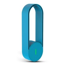 실내 공기청정기 차량용 미니 차량 자동차 공기정화기 샤오미 필터 USB 공기 청정기 욕실 음이온 휴대용 먼지 냄새 제거 도구 저소음 이오나이저 가정용 기기, Blue