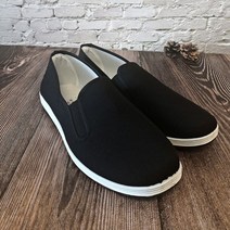 스노우보드신발 보드부츠 스노우보드부츠 스노우보드화 스노우부츠 올드베이징 공예군 단판화 타이어 러버솔 컴포트 파파 슬립온 샹건 노인 운전 천화, 블랙