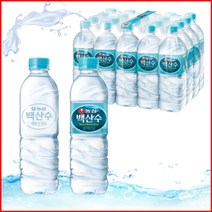농심 백산수 500ml 40펫
