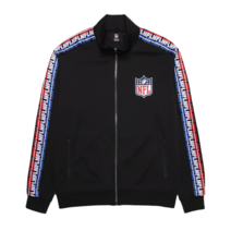 NFL 엔에프엘 F201MTJ101 테이핑 트랙 자켓 BLACK