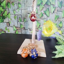 풍경나라)쌍 비단잉어 키홀더 열쇠고리, 레드