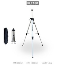 1.8m 레벨측량 수평 레이저레벨기 측정기 삼각대