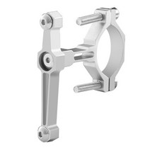 차량용자전거거치대 자동차 승용차 카니발 트렁크 자전거 거치대 WooBong 자전거 병 케이지 어댑터 Mtb 도, 01 Silver