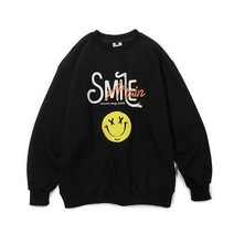 ABNORMALTHING SMILE21 CREWNECK (BLACK)