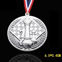 트로피맞춤형 크리에이티브 고체스 메달 목록 금 은 청동 명예 어린이 학생 게임 경쟁 Trophy 기념품, 03 B 2pcs_01 65X4mm