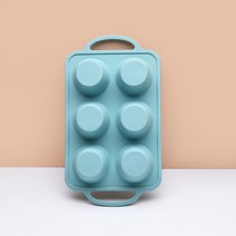 베스트 셀링 6단 실리콘 케이크 몰드 탈착 쉽게 세척 가능 와이어 내 고온 몰드, 북유럽 그린