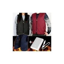 불가마 발열조끼/USB방식/온열/패딩/배터리포함