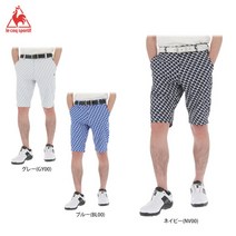 르꼬끄 남성 기하학 무늬 도비 스트레치 반바지 QGMRJD51 골프웨어 [ 2021 년 봄 여름 모델 ]