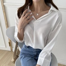 마롱패션 쉬폰 페미닌 봄코디 쉬폰 블라우스 s456