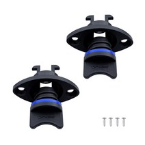 2PCS 보트 마린 나일론 25mm 1 인치 드레인 홀 스레드 플러그 마개 소켓 타원형 Garboard 요트 낚시 카약 카누 액세서리, [02] Blue Gasket