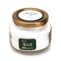 백석빛소금 24시간 용융소금 분말/알갱이 병포장(250g), 1개, 분말(250g)