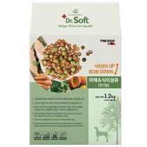 반려견사료 무곡물 전견용 소프트 사료 치킨 야채 -72394EA, 본상품선택