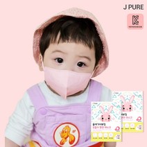 [당일배송] 제이퓨어 우리아기를 위한 국내생산 초소형 신생아 0~3세 KC 영유아용 귀편한 캐릭터 새부리형 숨편한 울애기이쁘징 핑크 마스크 (5매입), 울애가이쁘징 마스크_핑크 (5매), 5개, 5개