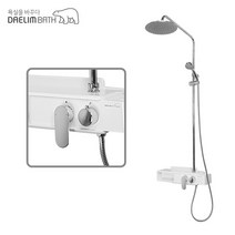 [고치고] 대림바스 DL-B7010 출장설치 해바라기 레인 샤워기 수전 선반형 수전 수도꼭지, 1개