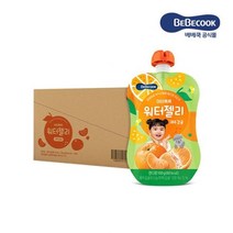 베베쿡 워터젤리 제주감귤 1박스 100ml X 10팩, 제주감귤/1박스_10팩