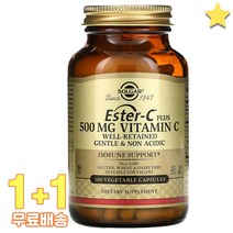 솔가 이스터 C 플러스 비타민 C 500mg 100정 2통, 1개, 기본
