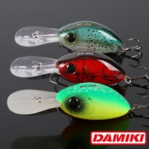 털보낚시 다미끼 크랭크 DC-200F 14g/206D, 단품없음