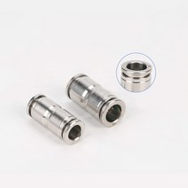 유압 프레스 압착기 자키 공압 304 푸시 인 퀵 커넥터 릴리스 공기 피팅 배관 4mm 6mm 8mm 10mm OD PU, 11 10mm-6mm Reducer