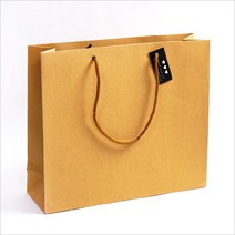 달콩팬시 무지 크라프트 쇼핑백 3호