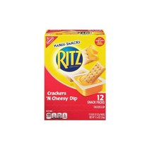 [Nabisco] 나비스코 리츠 크래커 N 치즈 딥 12 팩 324 g