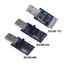 송수신 증폭 안테나 SU108-TTL + RS232 RS485 인터페이스 USB 브리지 보드 사용 무선 데이터 트랜시버 RF, 한개옵션0