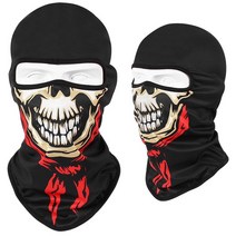 가성비 자전거 용품 해골 balaclava 남자 사이클링 캡 스노우 보드 스키 오토바이, f