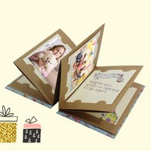생일축하 앨범책 만들기-5인용 만들기교구 교구소품 유치원미술세트/만들기수업재료/만들기재료/만들기패키지/DIY키트/만들기/미술만들기재료/어린이집수업/미술시간/어린이집용품
