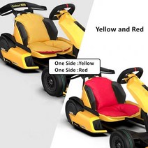 전동카트 고카트 레이싱카트Jyreer Nineot Gokrt Segwy 용 시트 Etri Pro / Lmorghini, 02 Yellow nd Red, 한개옵션1