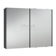 대림바스 욕실 화장실 상부장 일체형 슬라이딩장 DL-C1200DG, 그레이
