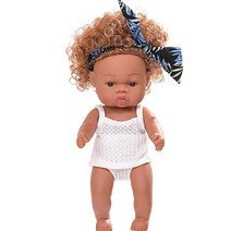 리본돌 인형 프리미엄 구체관절 애착 실리콘 Born Real Bebe Reborn, 01 35CM, 02 white