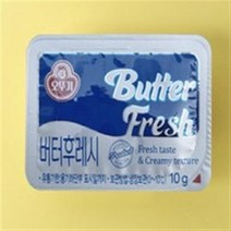오뚜기 일회용 버터(1box부터 낱개판매), 10g, 4세트