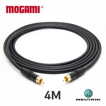 MOGAMI 2534 RCA + RCA 모가미 인터케이블 4M