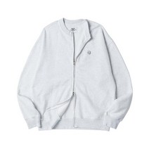 트래블 TRAVEL 하이커 스웨트-가디건 헤더 그레이 HIKER SWEAT-CARDIGAN HEATHER GRAY