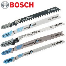 보쉬 직소날 모음 세트판매 직쏘날 스테인레스 알루미늄 목재 철재 아크릴, 2-08. T718BF(금속용)