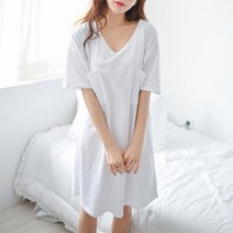 여자 포켓 빅사이즈 박시핏 허니문 여리여리 원피스