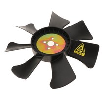ZLD 지게차 부품용 1pc 냉각 팬, 플라스틱, 다이아몬드 블랙 옐로우