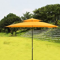 프리폼 270cm 대형 팔각 반자동 파워핸들 파라솔, 고정파라솔2.7M 블루, 1개