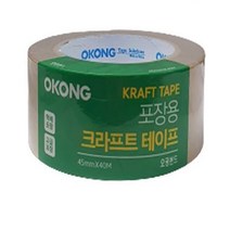 allution_올루션몰_크라프트 포장용 택배박스 테이프 오공 45mm x 40m 택배포장용품 크래프트테이프 종이테이프 택배포장 크라프트테이프_올루션몰_allution