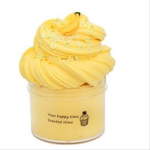 DIY 70ml 버터 슬라임 참 과일 솜털 클레이 폴리머 안티 스트레스 매력 모델링 플라스틱 라이트 어린이 장난감, [24] U