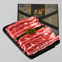 [초이스등급 678번 꽃갈비] LA갈비 구이용 소갈비 미국산 엘에이갈비 선물세트 기름제거 2kg 3kg 4kg, 1-2. LA갈비 선물세트 4kg