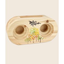 트리스쿨 만들기 DIY 재료 목공키트 우드스피커(원형)